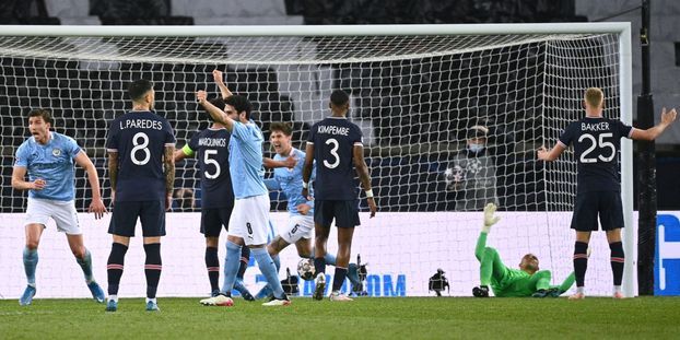 Ligue des champions: douche froide pour le Paris Saint-Germain face à Manchester city